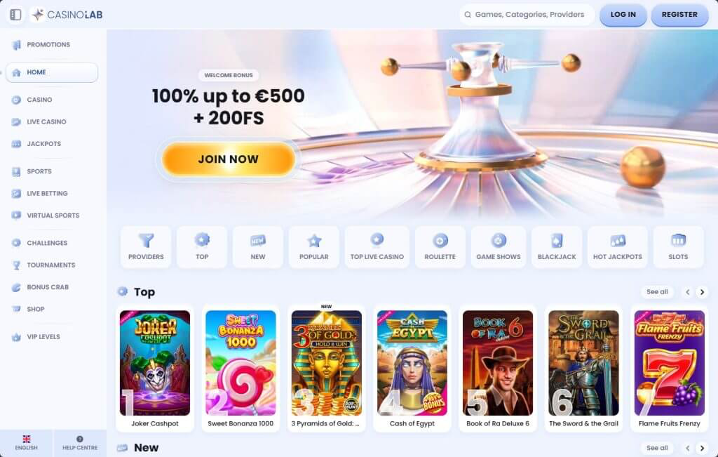Lab Casino Nederland – Het Toonaangevende Online Casino van 2026 image 1